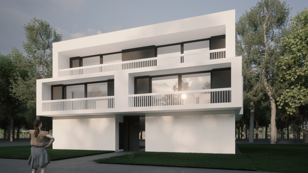 JLA CIESZYN BUDYNEK WIELORODZINNY