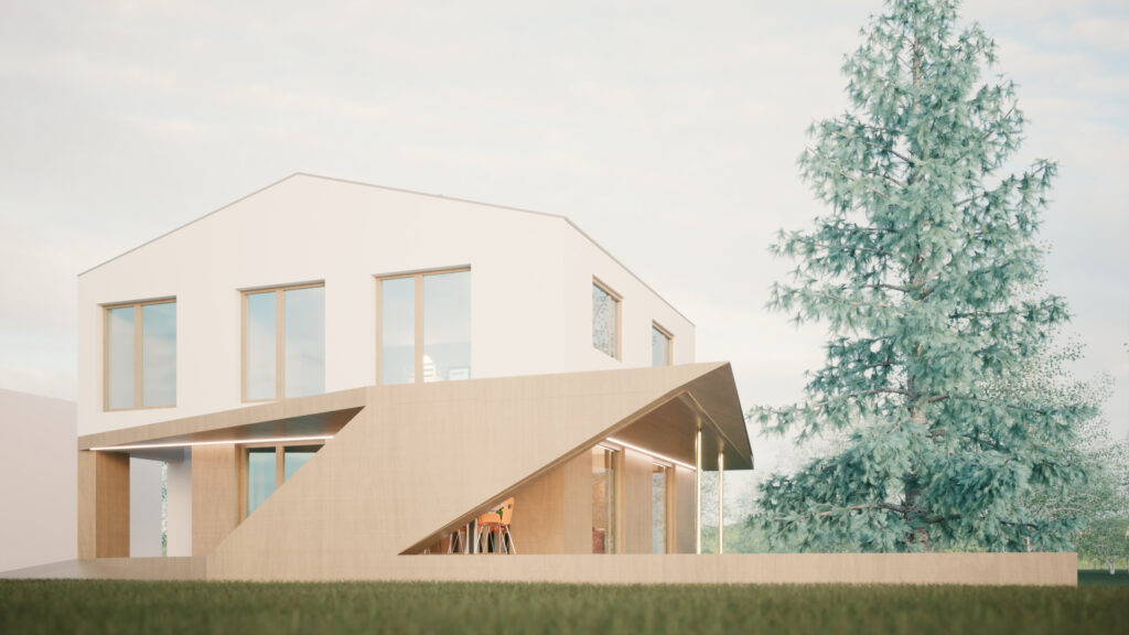 JLA PRZEDBUDOWA Z NADBUDOWA DOMU WARSZAWA BLONIE