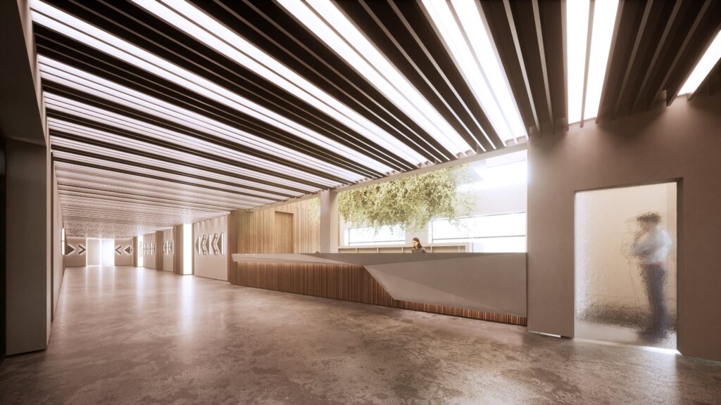 JLA STRZELNICA FORT BEMOWO INTERIOR DESIGN